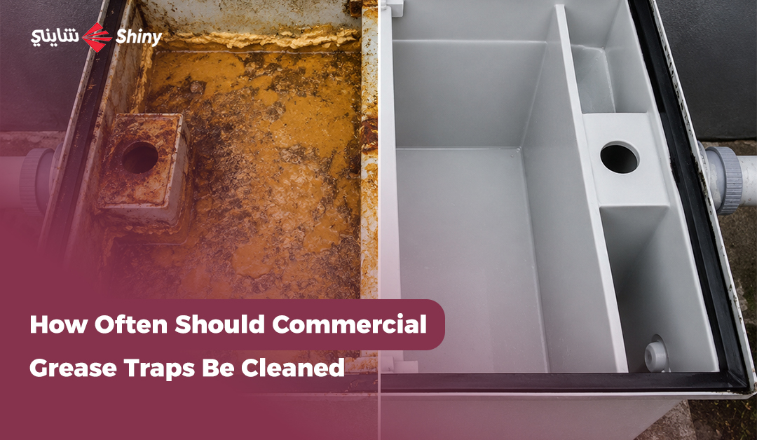 Commercial Grease Trap cleaning service for a restaurant kitchen in Saudi Arabia