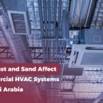Commercial HVAC System affected by dust and sand in Saudi Arabia